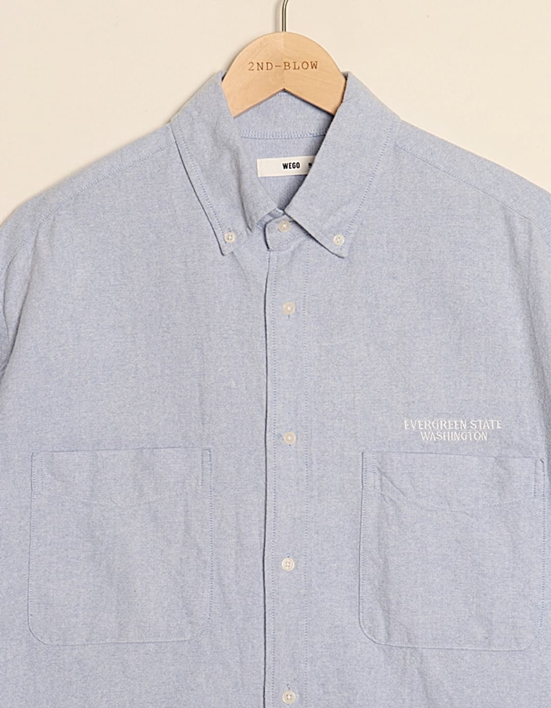 WEGO Embro Oversized Shirts 상품이미지3