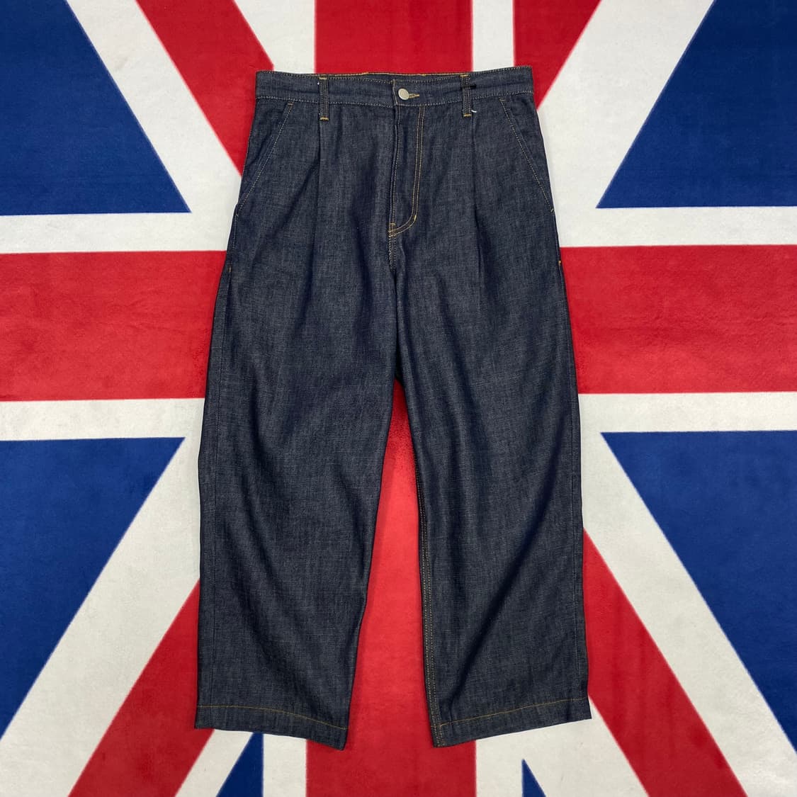 솔리드옴므 원턱 데님팬츠 46 상품이미지1