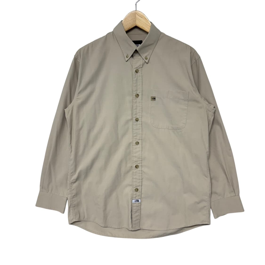 노스페이스 포켓 로고 솔리드 셔츠 상품이미지1