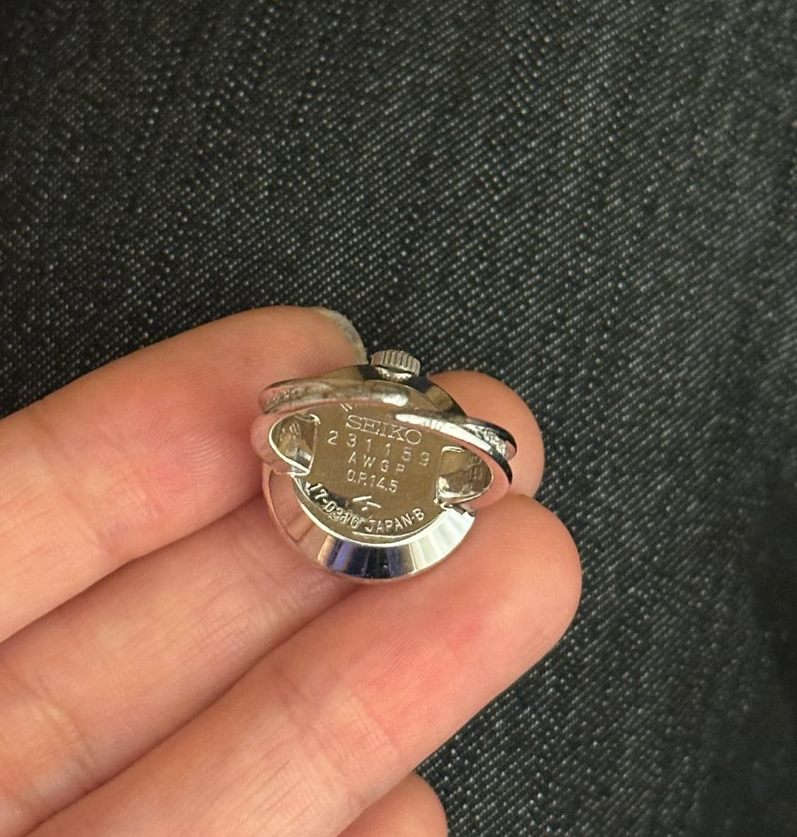 Vintage seiko watch ring 상품이미지5