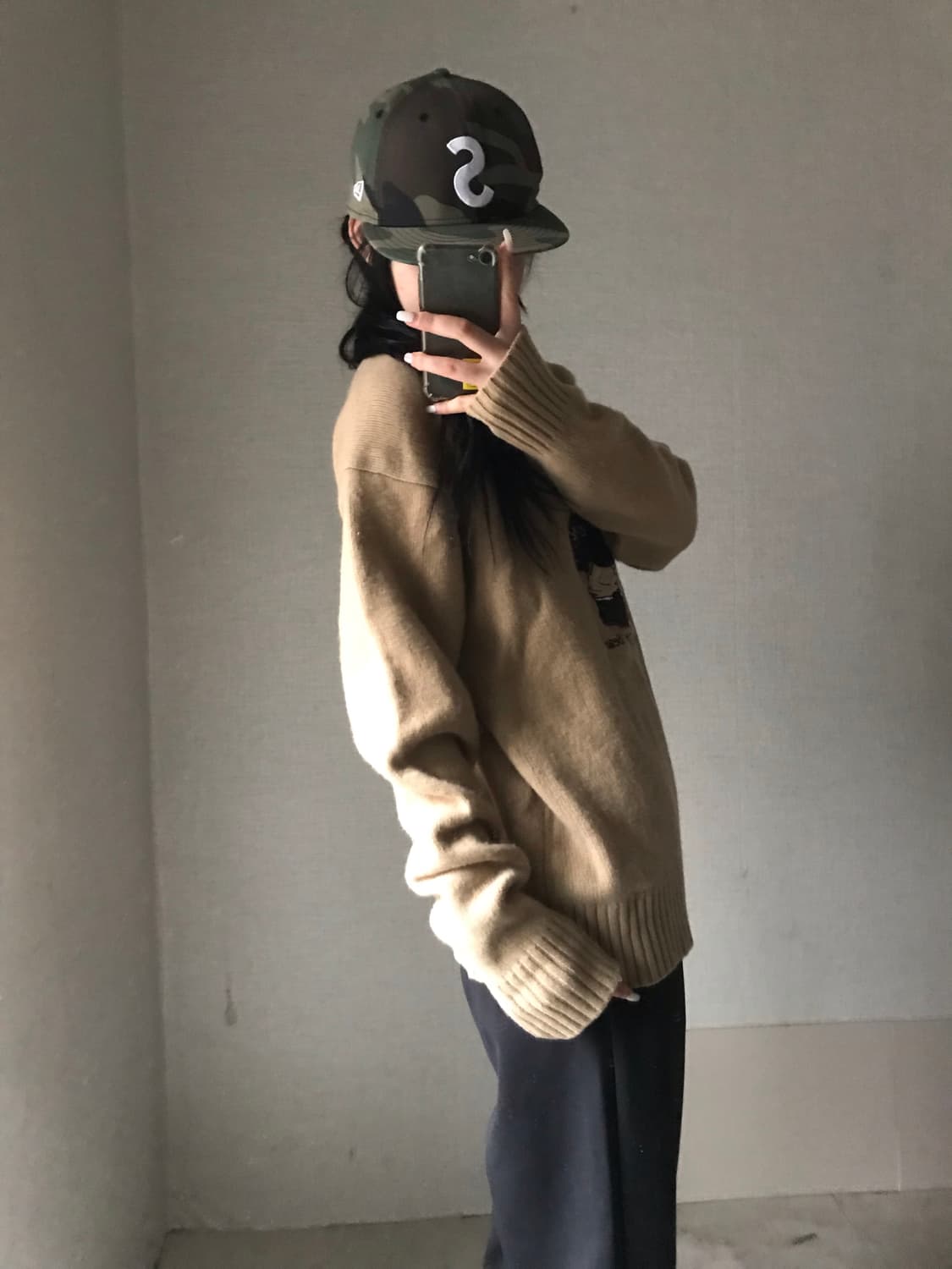 티니위니 베이지 베어 니트 상품이미지4