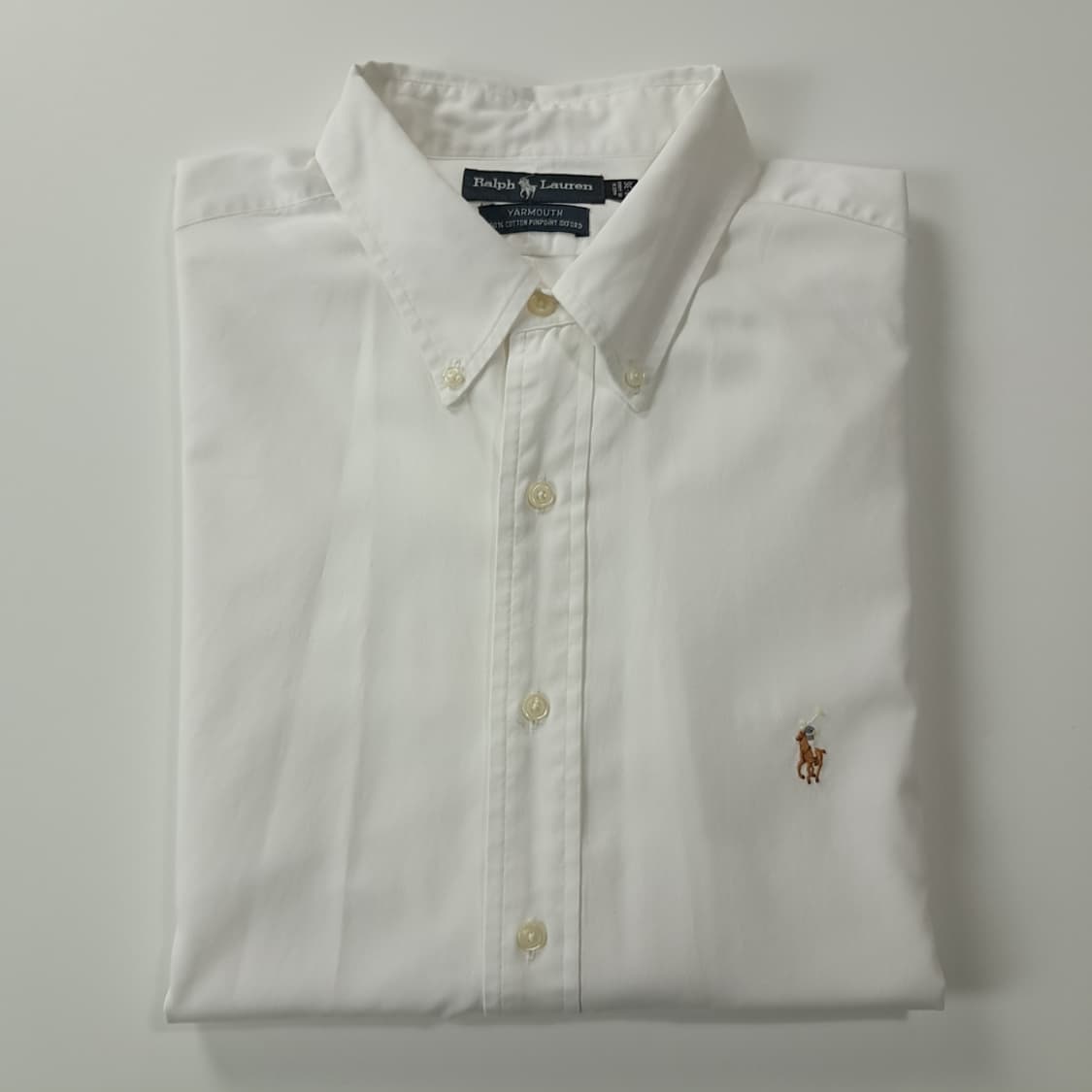 CK550 2XL 폴로 90s 야머스 화이트 셔츠 남방 상품이미지7