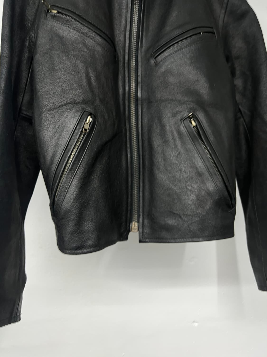 GIGA japan 크랙레더 레이싱자켓  상품이미지4