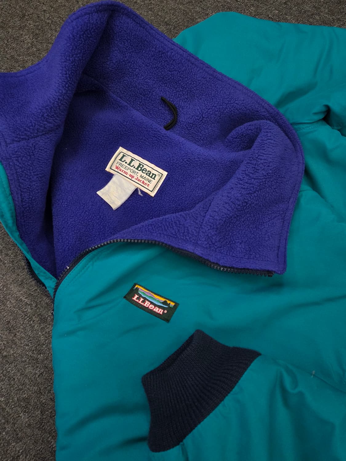 80's 엘엘빈 웜업 자켓 상품이미지8