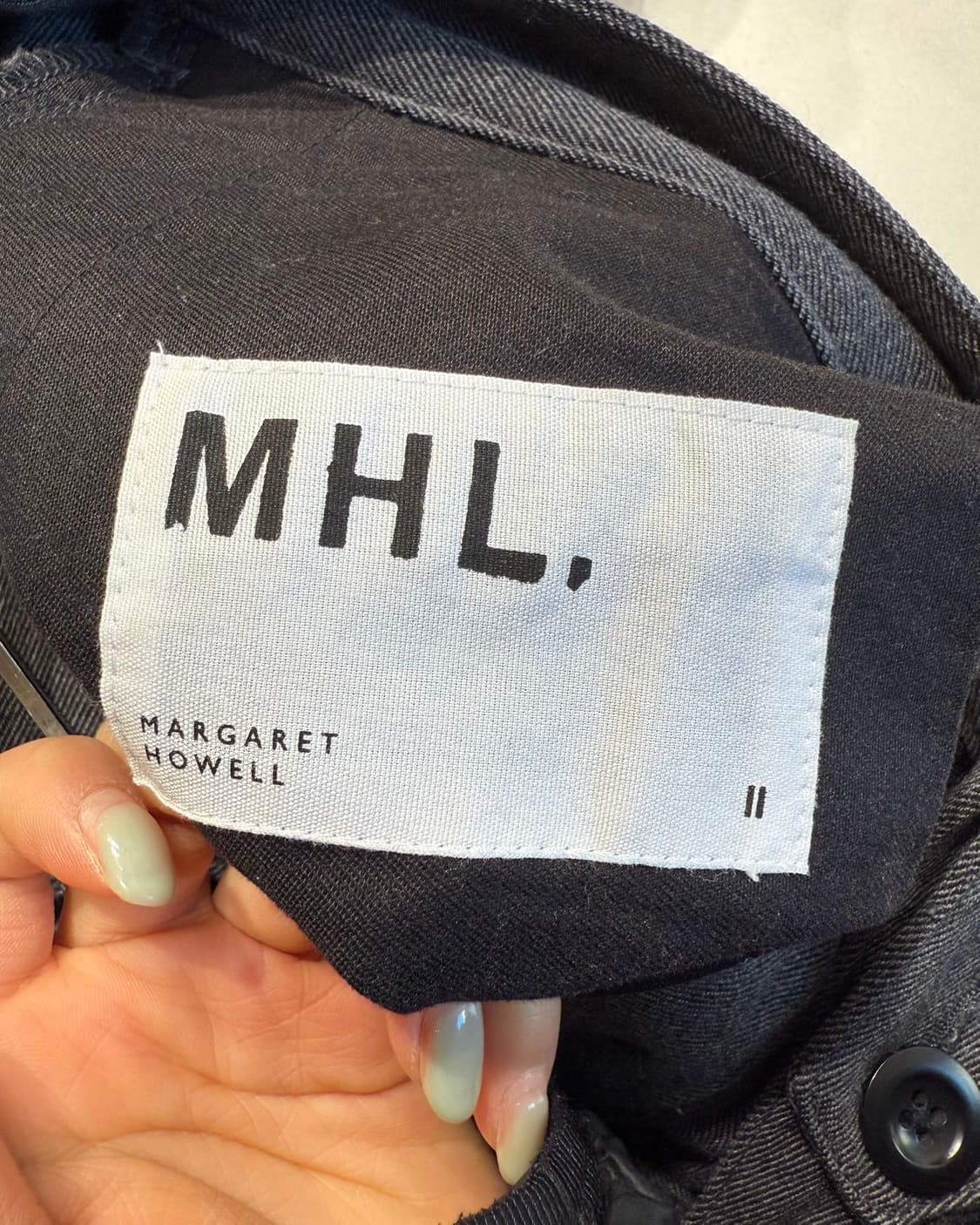 마가렛호웰 차콜 와이드 슬랙스 팬츠  상품이미지8