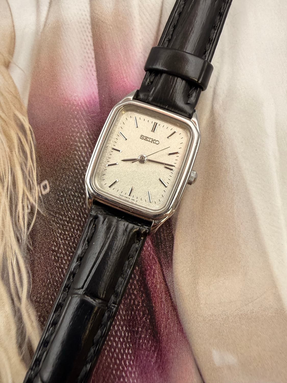 Seiko_1980s  square vintage watch 상품이미지1