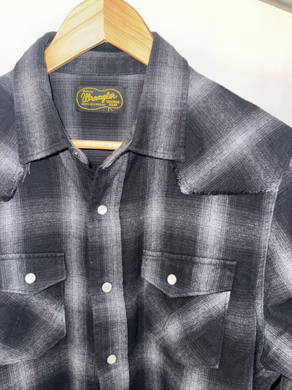 랭글러 체크 셔츠 상품이미지3