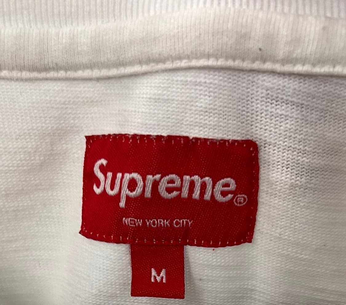 슈프림 숏슬리브 포켓 티셔츠 화이트 M 상품이미지5