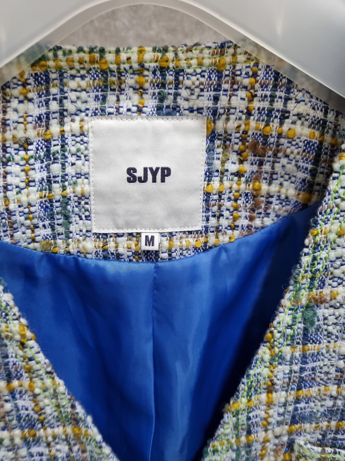 여성 66size SJYP 트위드 자켓 상품이미지4