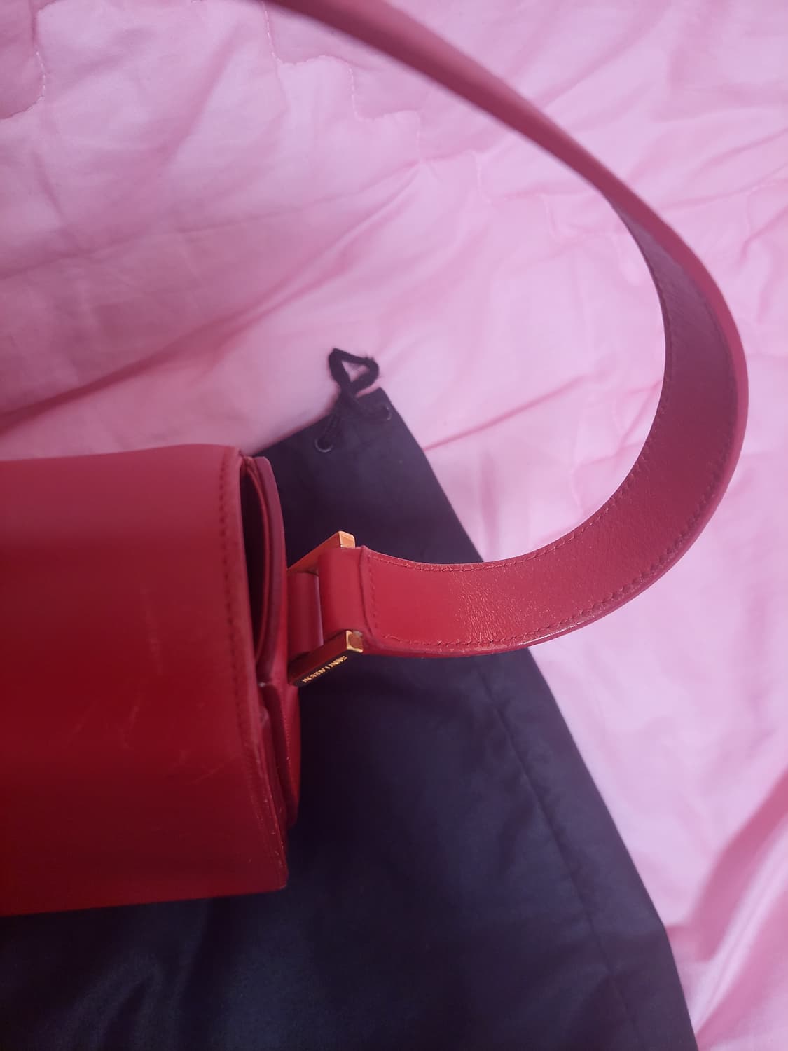 정품)급처상태양호!생로랑 유니버시티 선미가방 크로스백 숄더백 상품이미지7