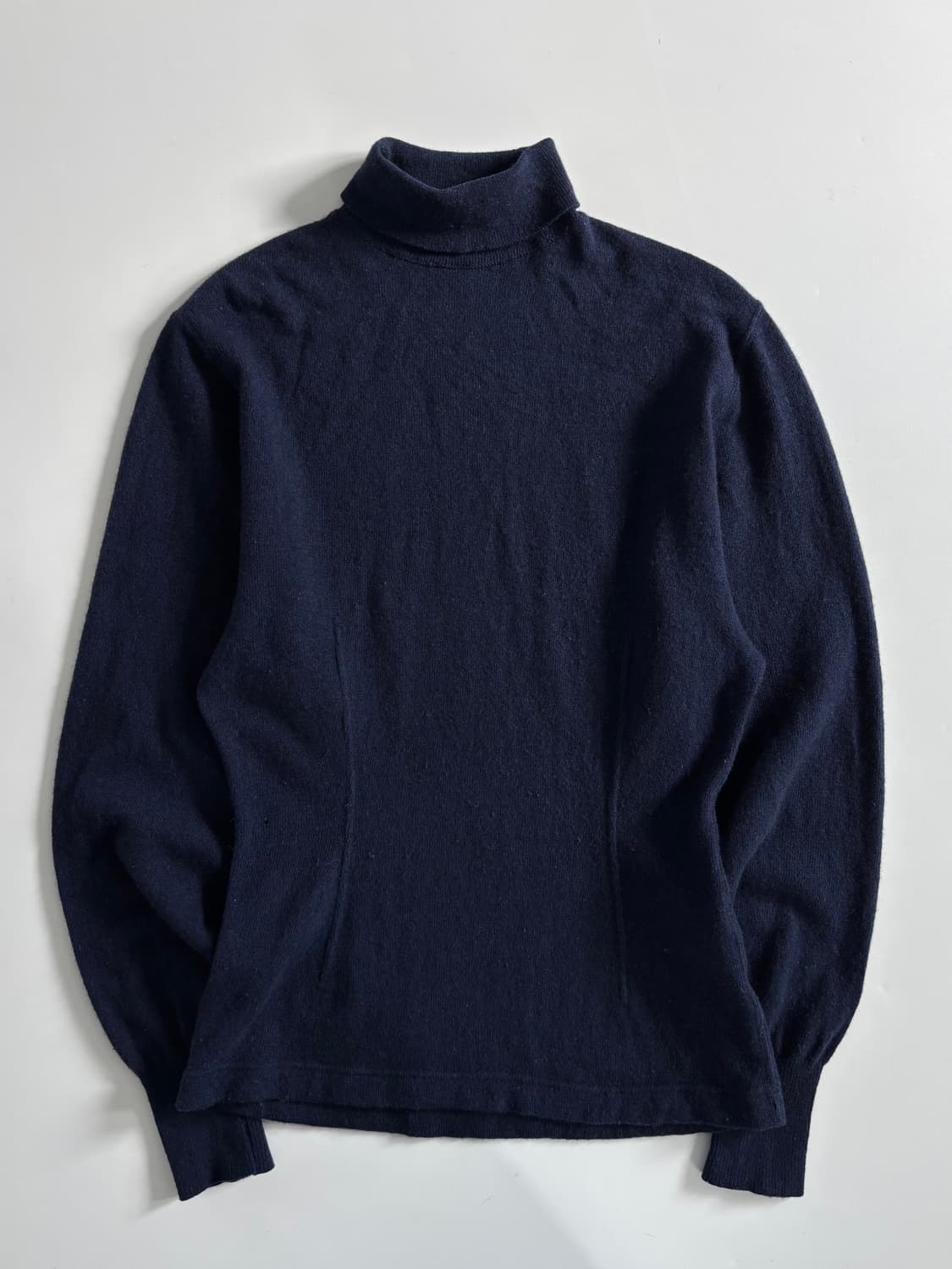 CDG 꼼데가르송 네이비 터틀넥 니트 상품이미지3