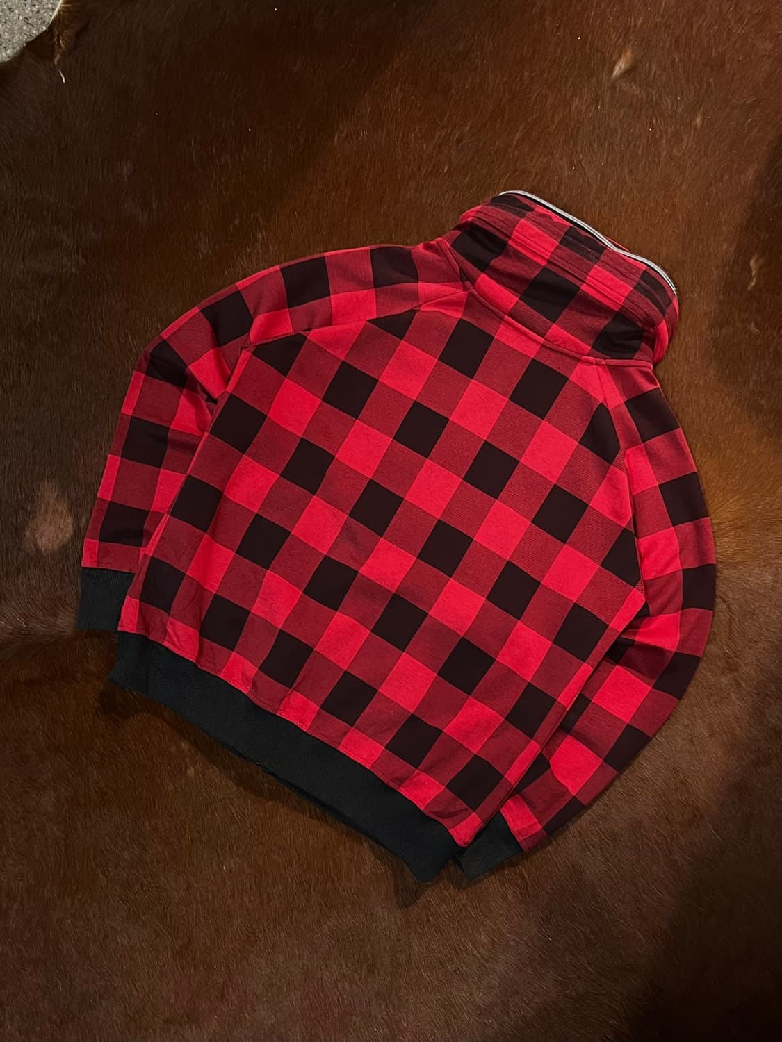 Doublefocus 체크 집업 상품이미지4