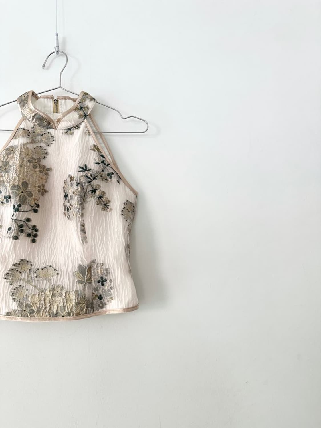 Pao halter neck feminine sleeveless  상품이미지2