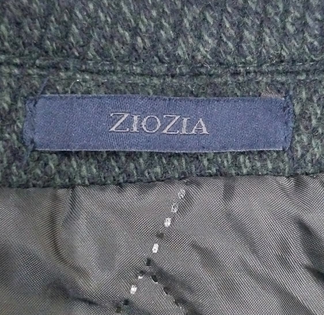 ZIOZIA 다크 그린 울코트 95 상품이미지4