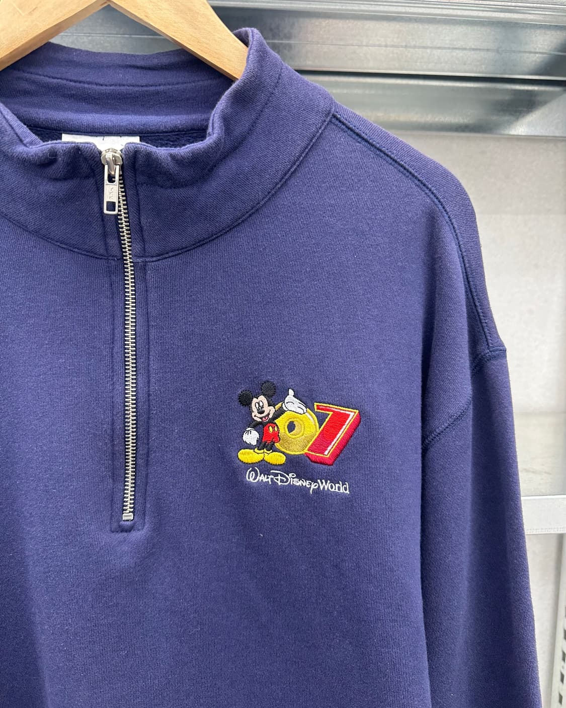 (XL)디즈니 반집업 맨투맨-M1124 상품이미지3