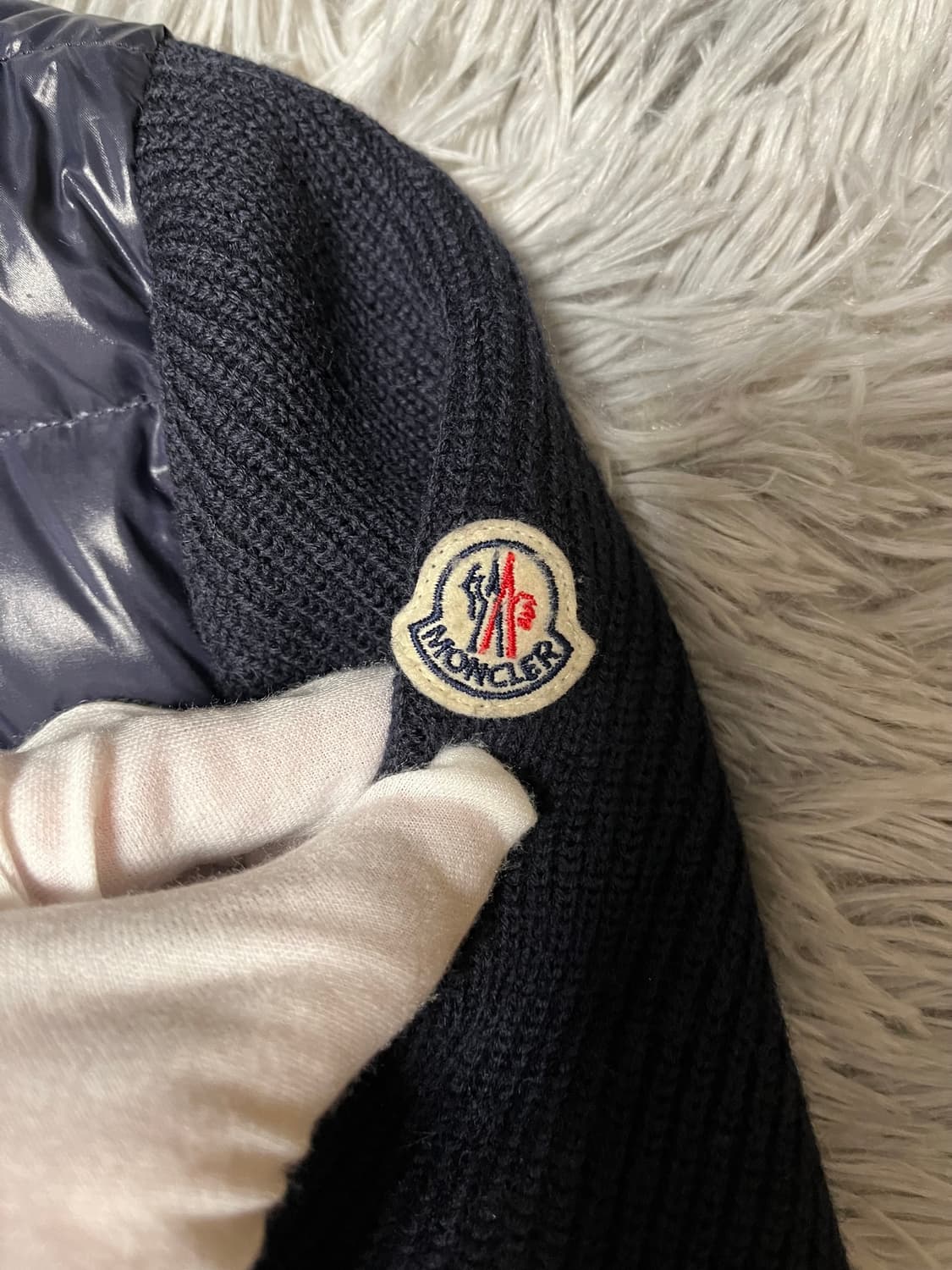 [XLsize] 몽클레어 삼선 니트패딩 상품이미지3