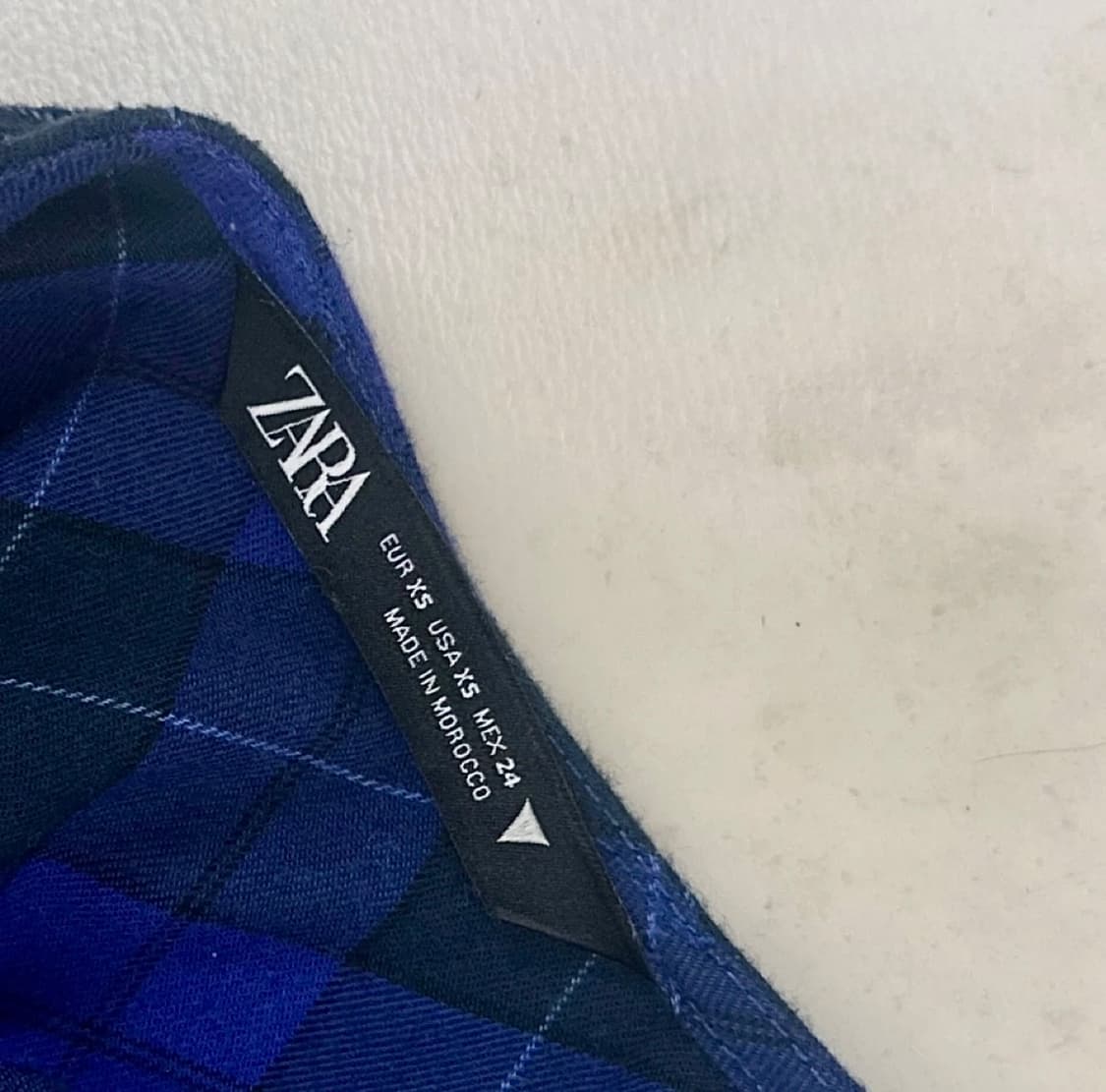 [ZARA] 체크 슬립 롱원피스 상품이미지2