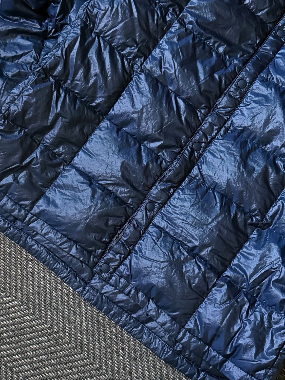 90s 몽벨 구스다운 경량 푸퍼 자켓 (100-105) 상품이미지7