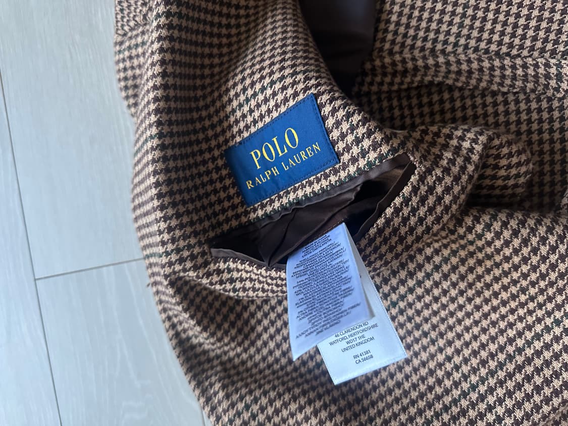 폴로 헤링본 트위드 블레이저 상품이미지5
