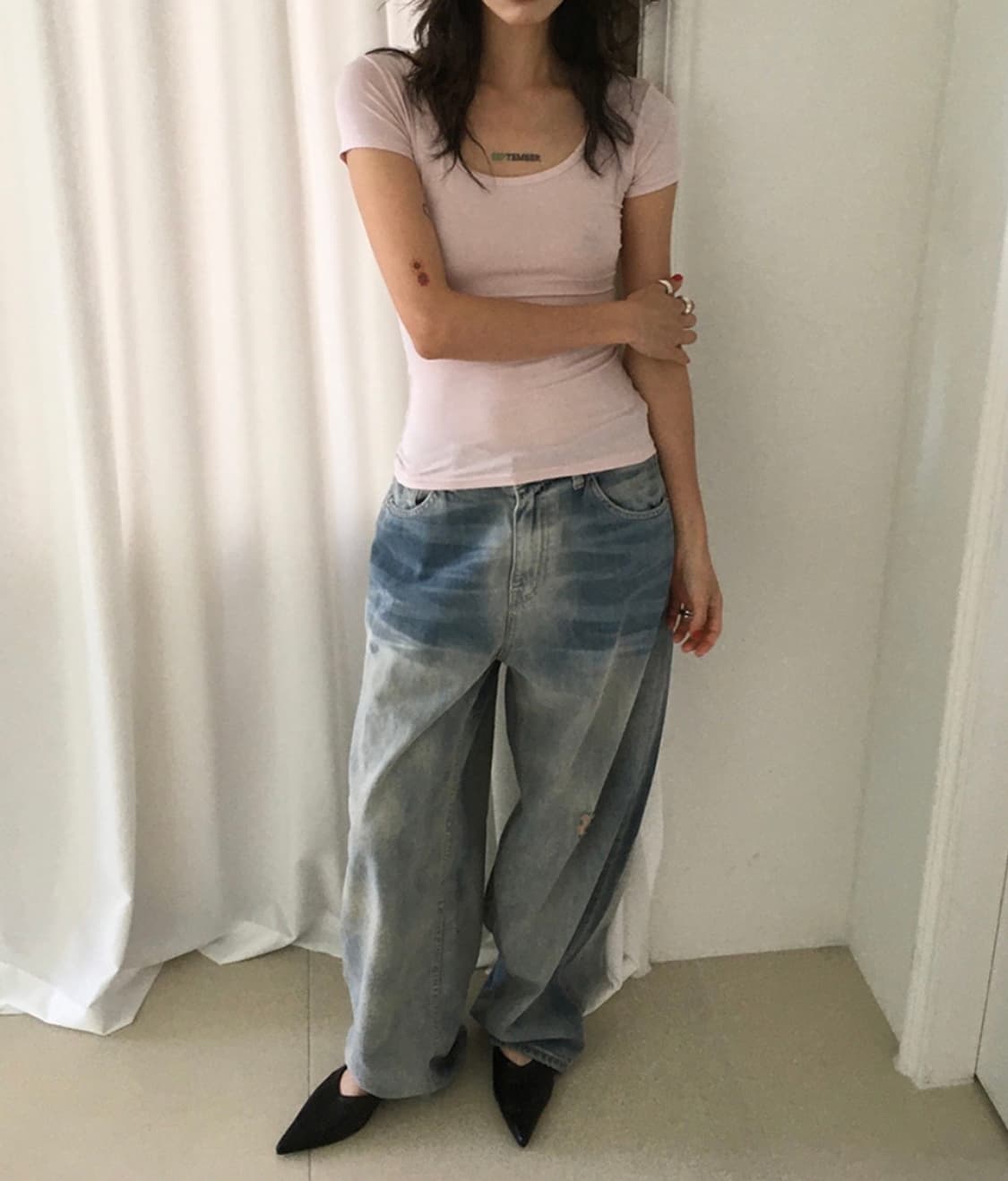Vintage washing jean 상품이미지2