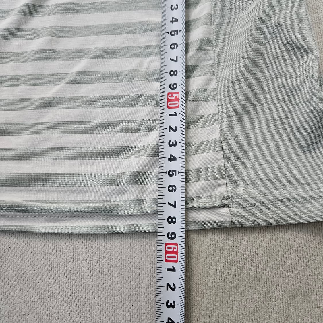 90 YESSEA 여성 스트라이프 반팔티 0407Y 상품이미지6