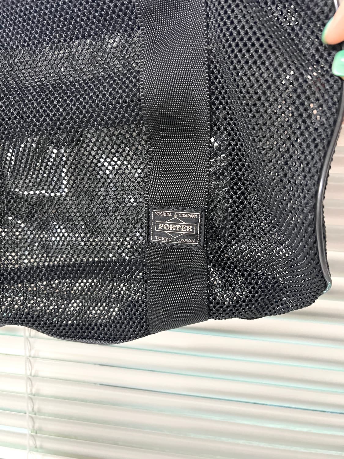 PORTER-MESH BOSTON BAG(Black) 상품이미지7