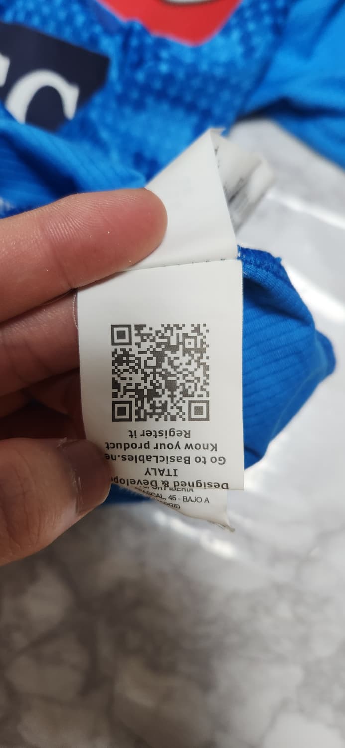 19-20 SSC 나폴리 홈 지급용 반팔 카파 유니폼 상품이미지9