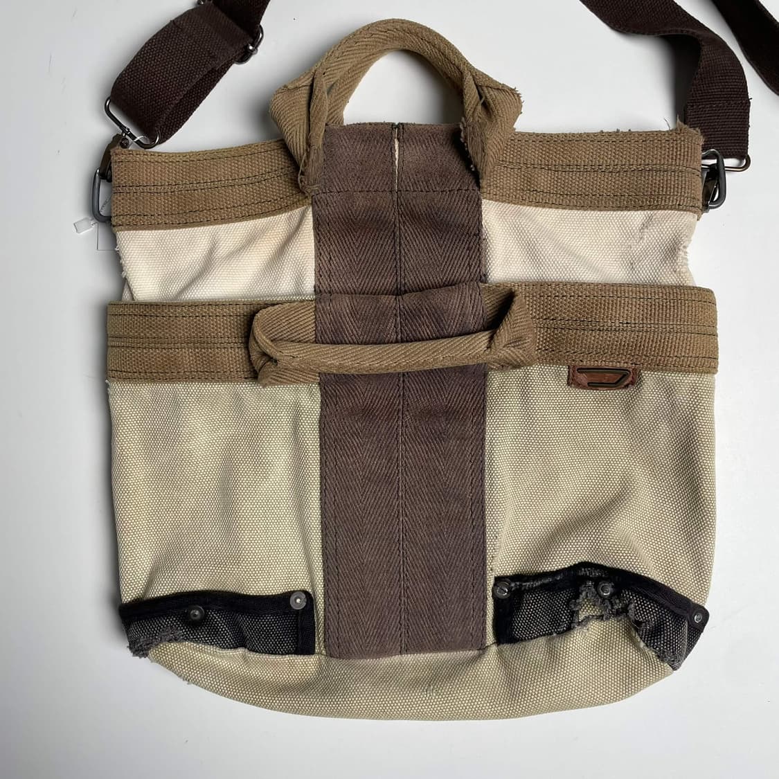 Diesel 캔버스 코튼 크로스 백 상품이미지2