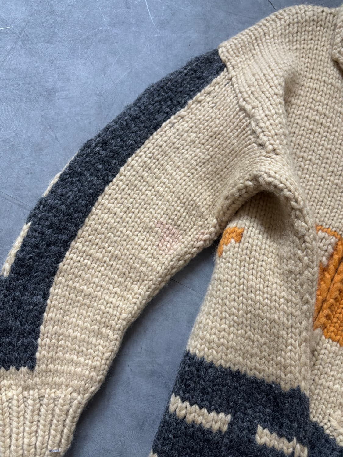 Kanata 카나타 붕붕 베이지 코위찬 울 집업 상품이미지9