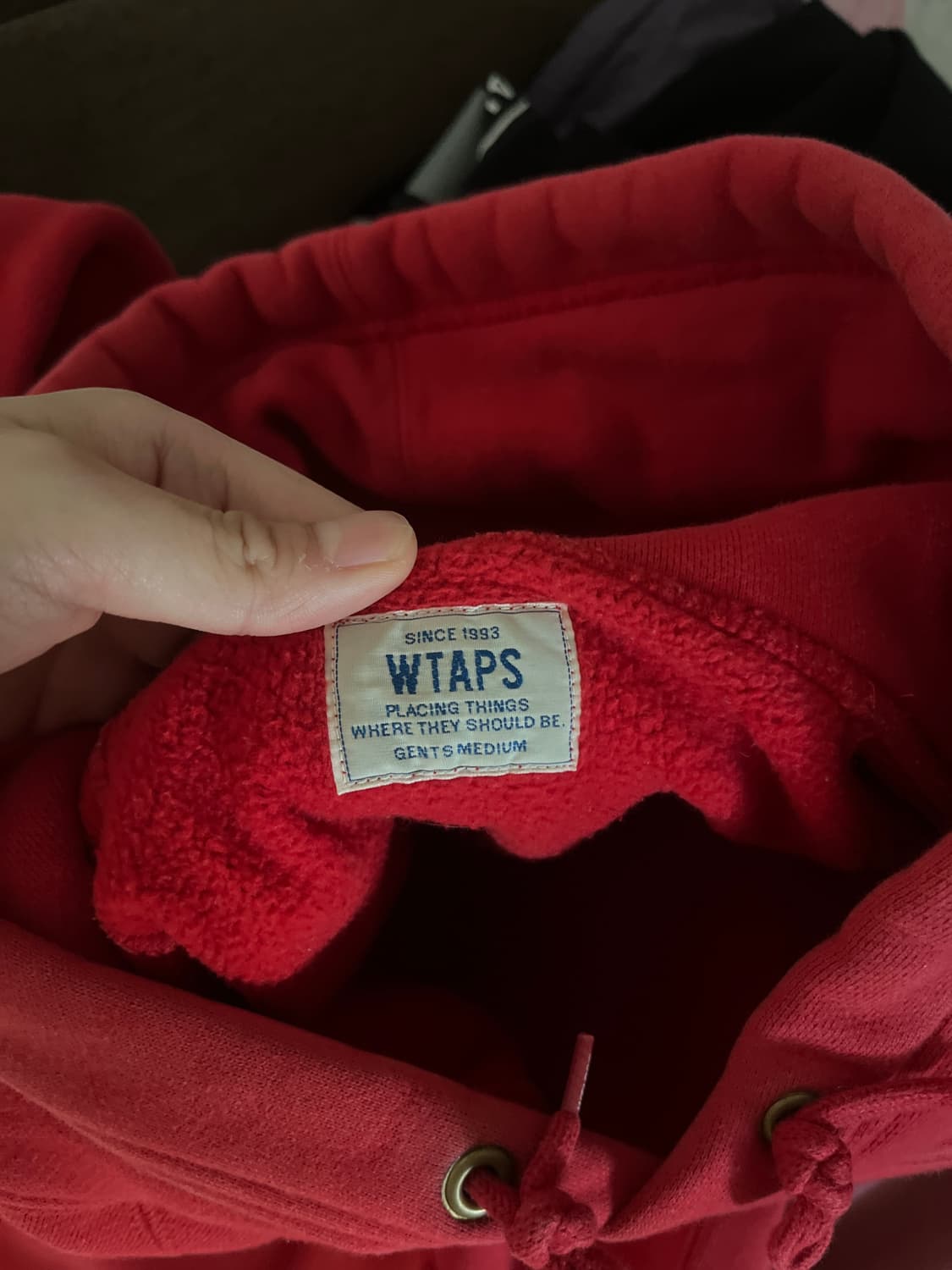 더블탭스 후드티 M사이즈 상품이미지9