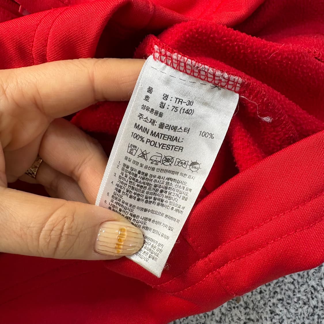 75 아디다스 여성 기모 집업 져지 0402J 상품이미지4