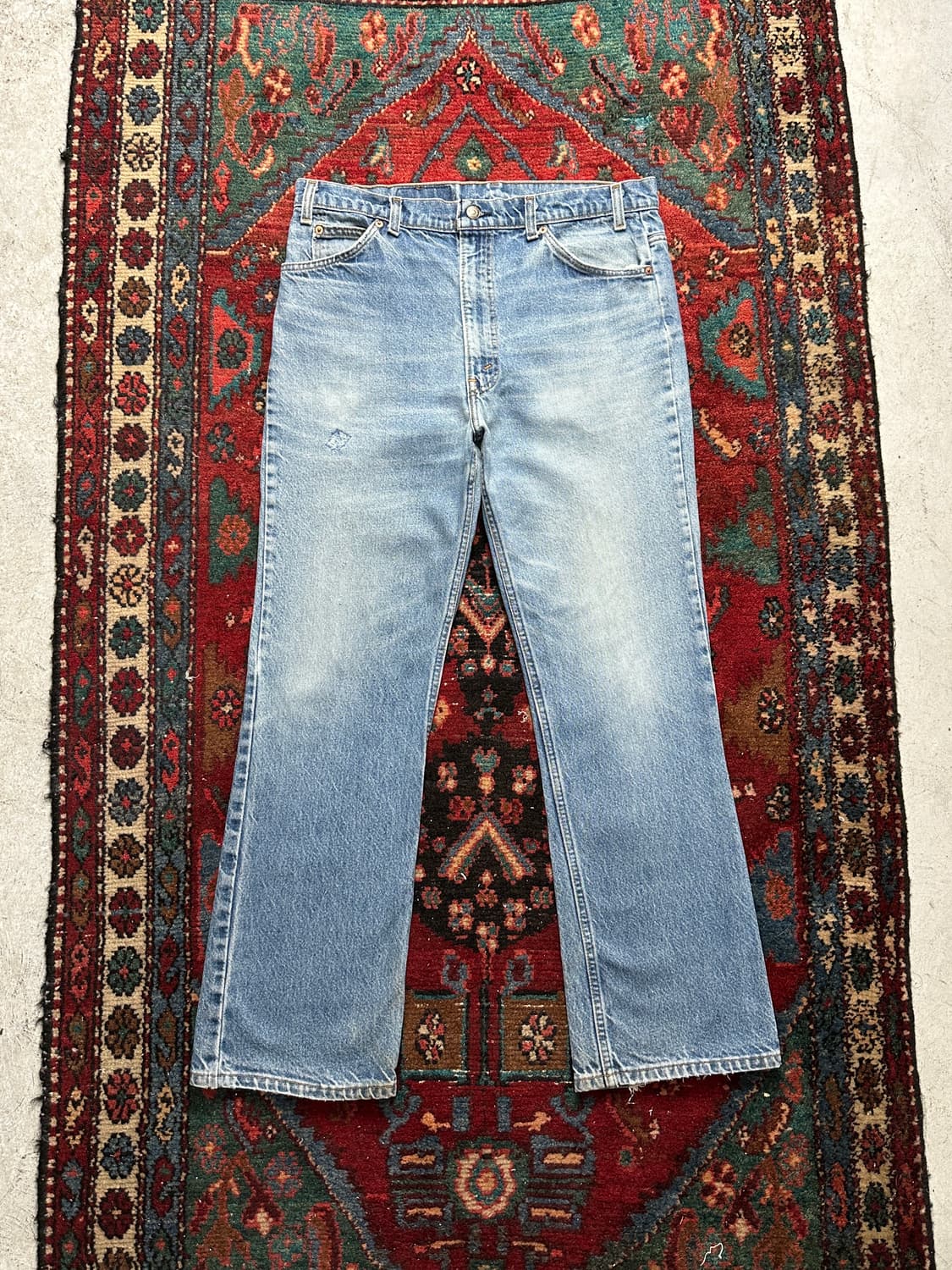 90's USA Made 빈티지 리바이스 517 오렌지탭 부츠컷 상품이미지1