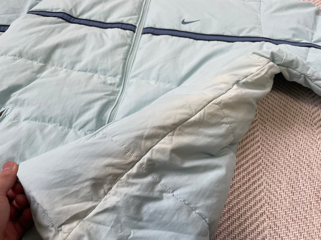 나이키 스카이블루 뉴챔프 올드스쿨 패딩  J03515 상품이미지4