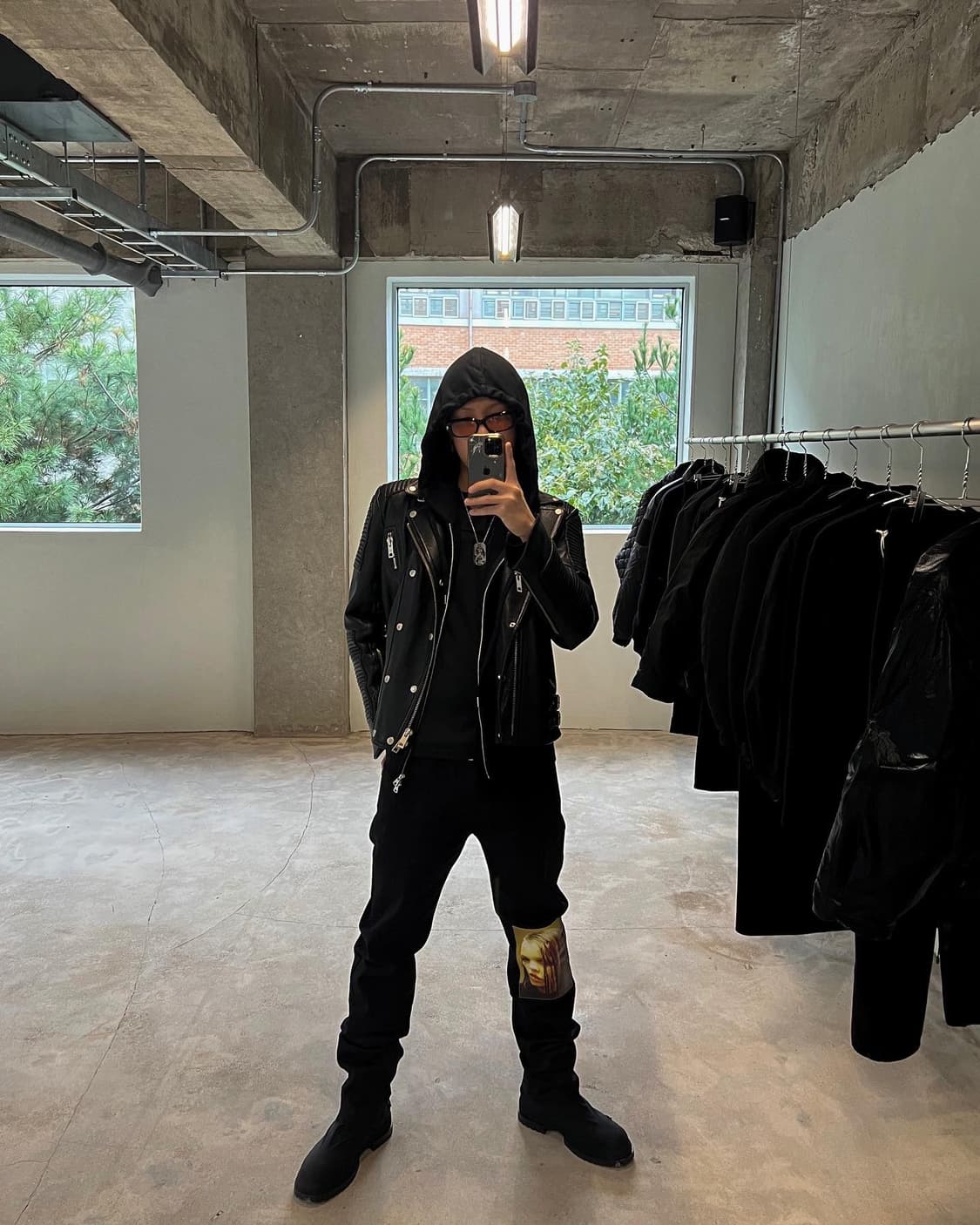 [XXL] 신흥사 버버리 프로섬 스타일 레더 자켓 상품이미지6