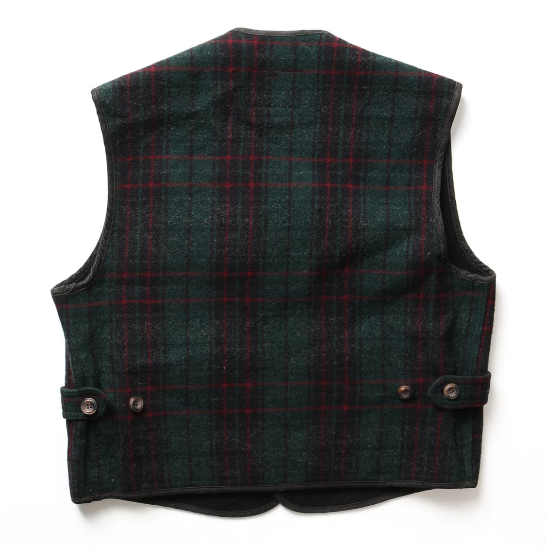 울리치 타탄체크 울 베스트   상품이미지4