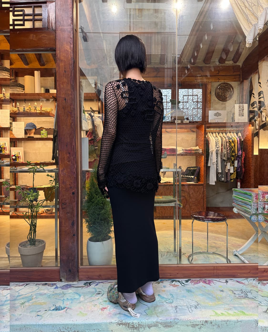 Y’s yohji yamamoto fitted jersey skirts 상품이미지5