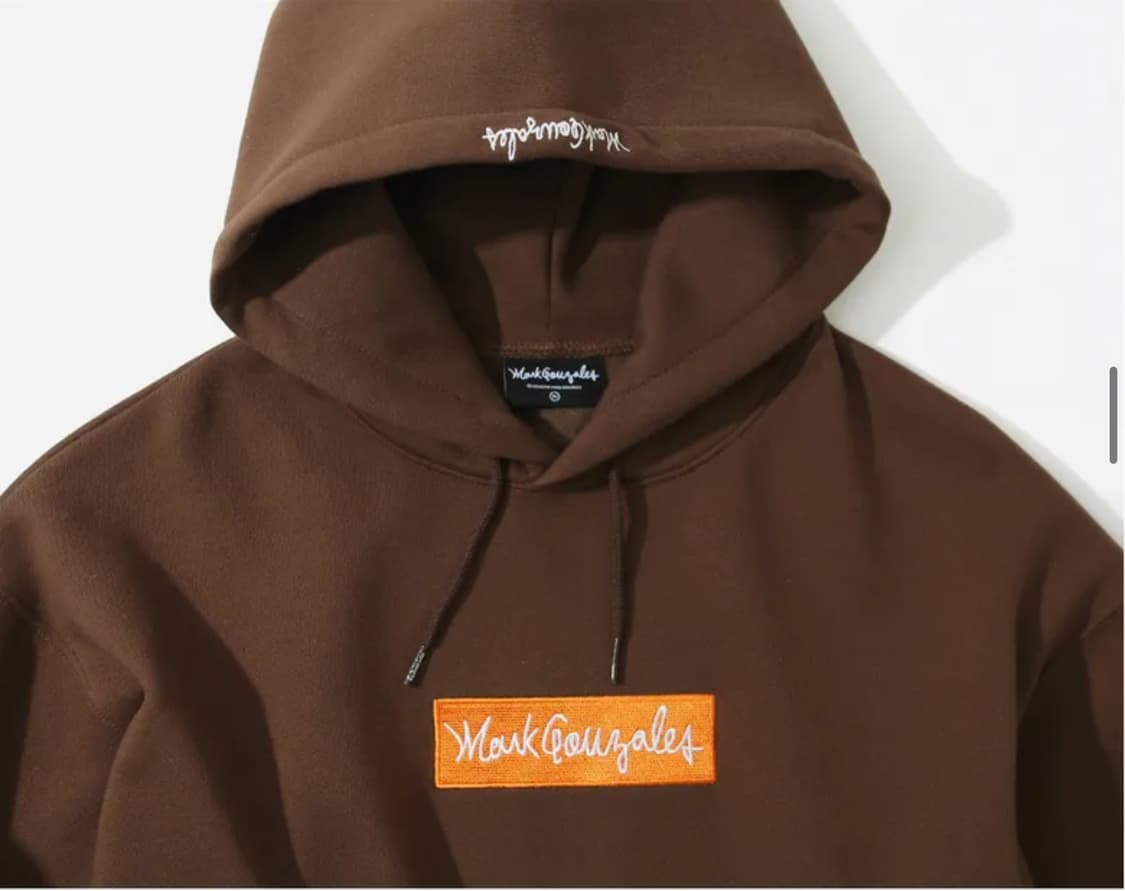 MARK GONZALES 마크 곤잘레스 박스로고 후드 상품이미지6