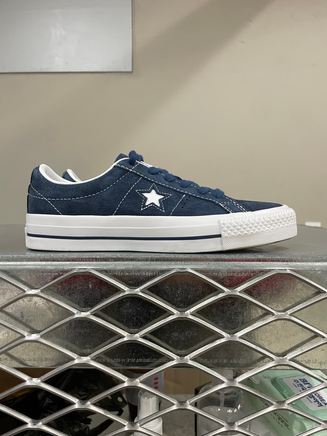 컨버스 원스타 스케이트 로우 네이비 화이트 230 (gr-4393) 상품이미지4