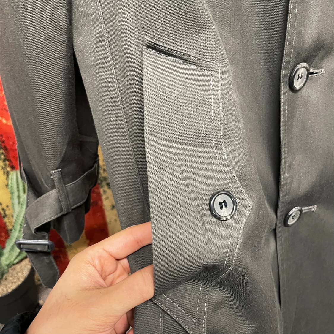 크리스찬 디올 무슈 내피 트렌치 코트 하이엔드 명품 코트 상품이미지6