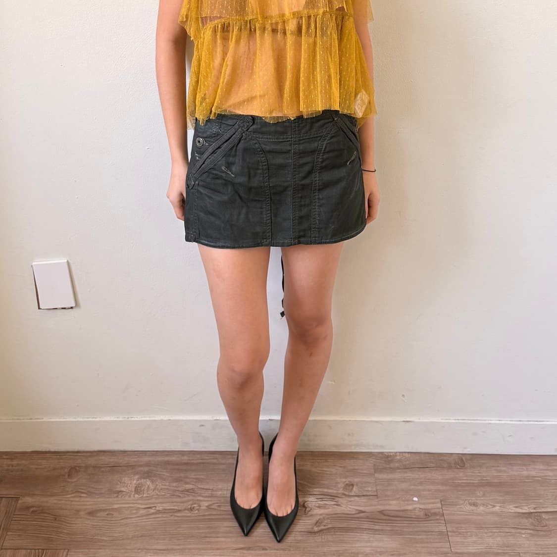 디젤 y2k 데님 스커트 상품이미지1