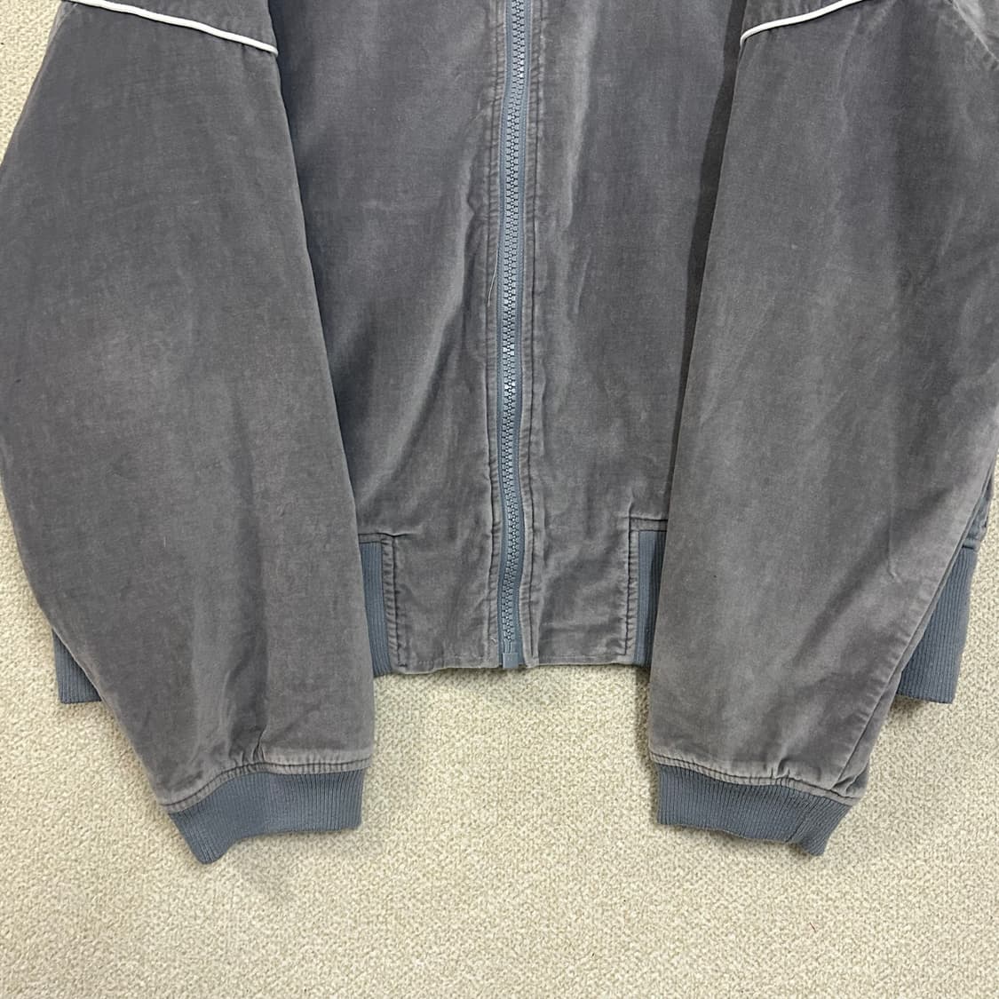 (2XL) 아디다스 블루버전 벨벳 져지 트랙탑 점퍼 상품이미지6