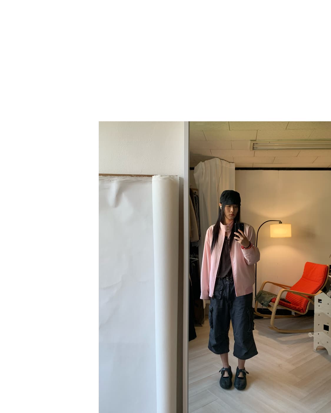 [PAUL STUART] neck button stripe blouson 상품이미지3