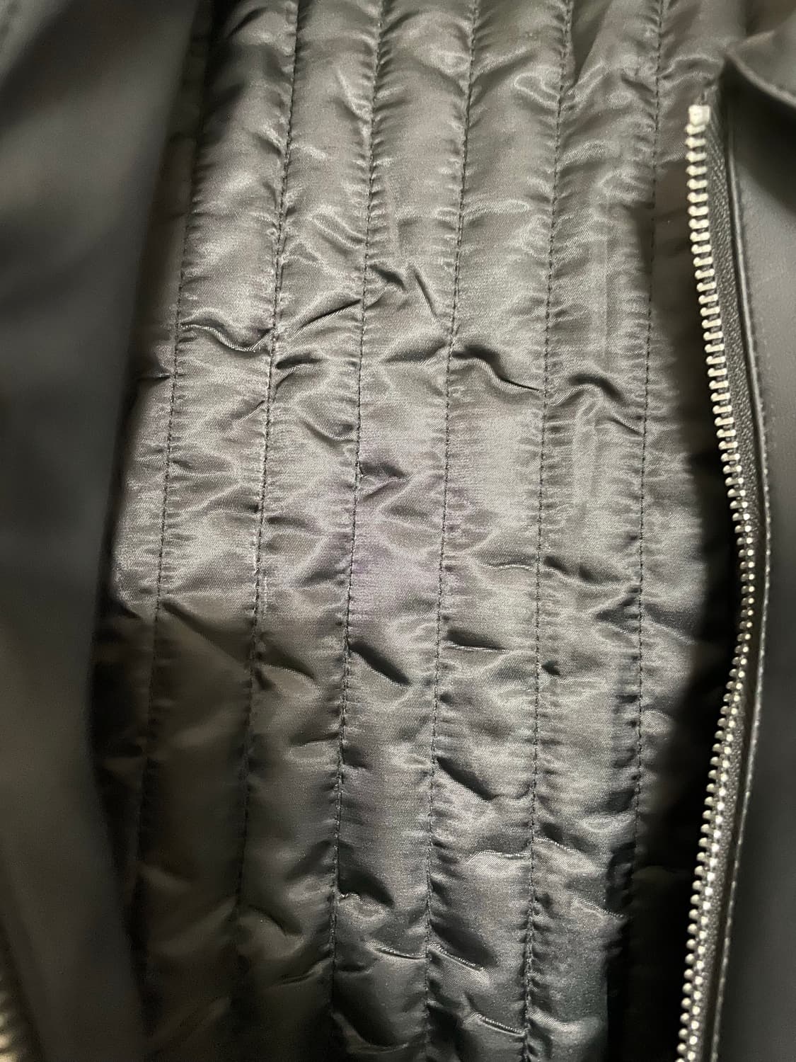 라퍼지스토어 버핑 레더 미니멀 포켓 블루종 M 상품이미지4