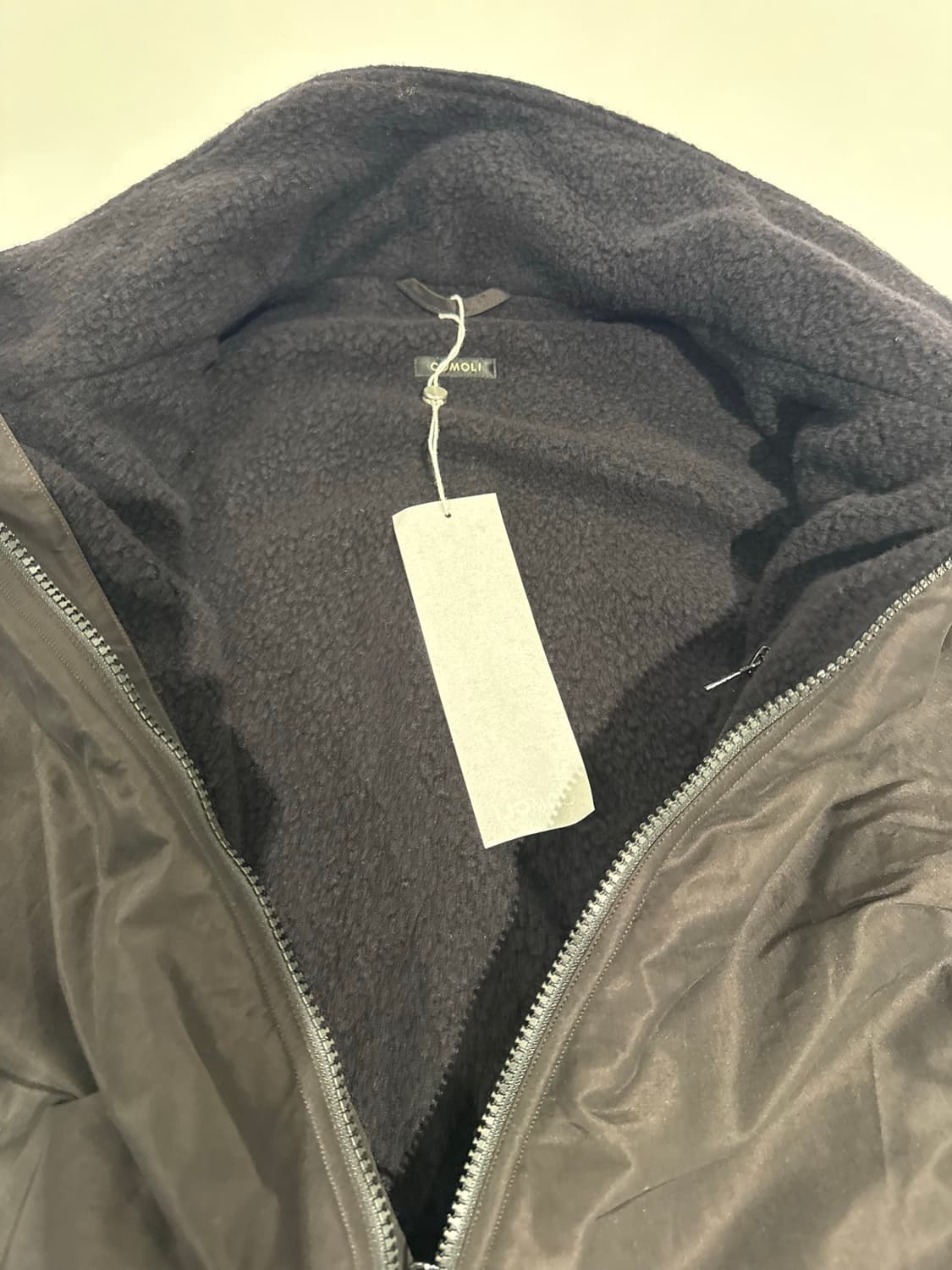 25aw 코모리 코튼 실크 트랙자켓 상품이미지2