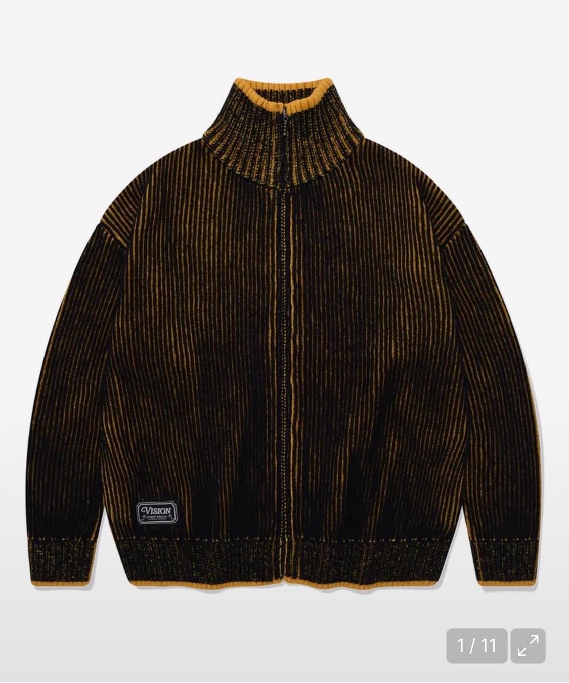 비전스트릿웨어 니트 집업 상품이미지1