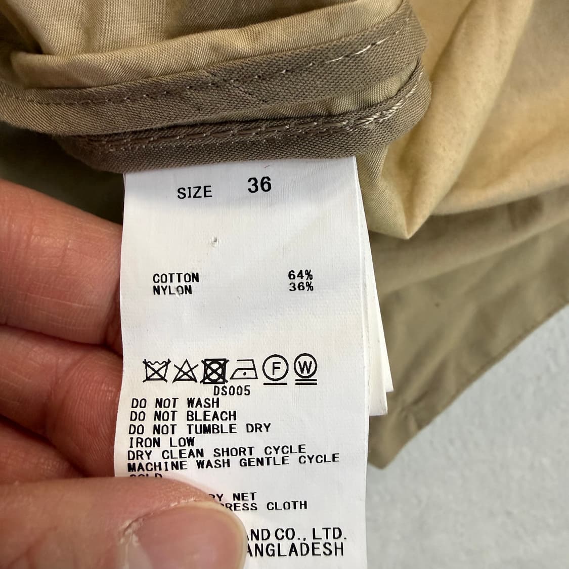 36 맥피 벨티드 트렌치 코트 0330T 상품이미지5