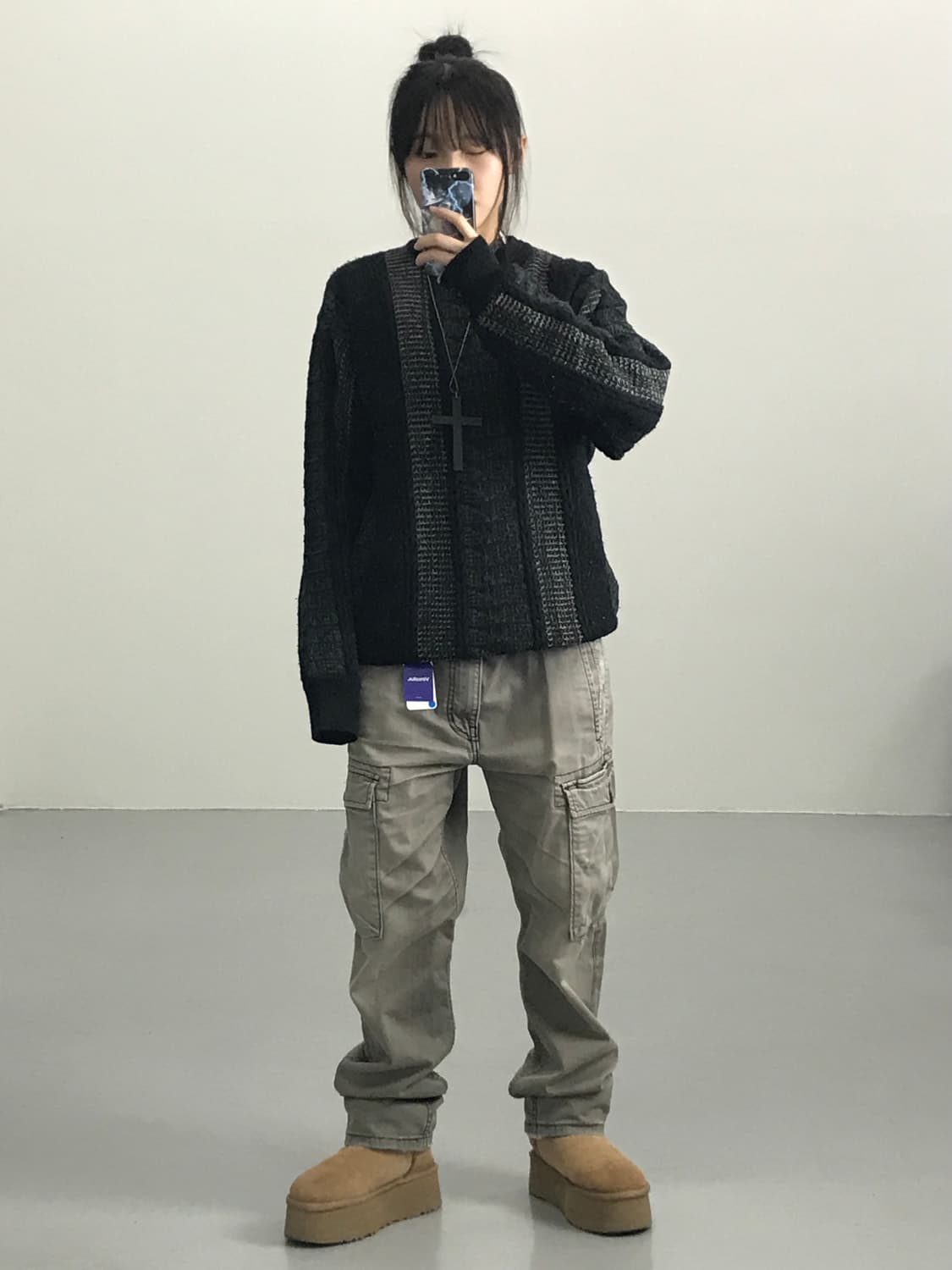  JPN 락시크 디테일 니트 상품이미지1