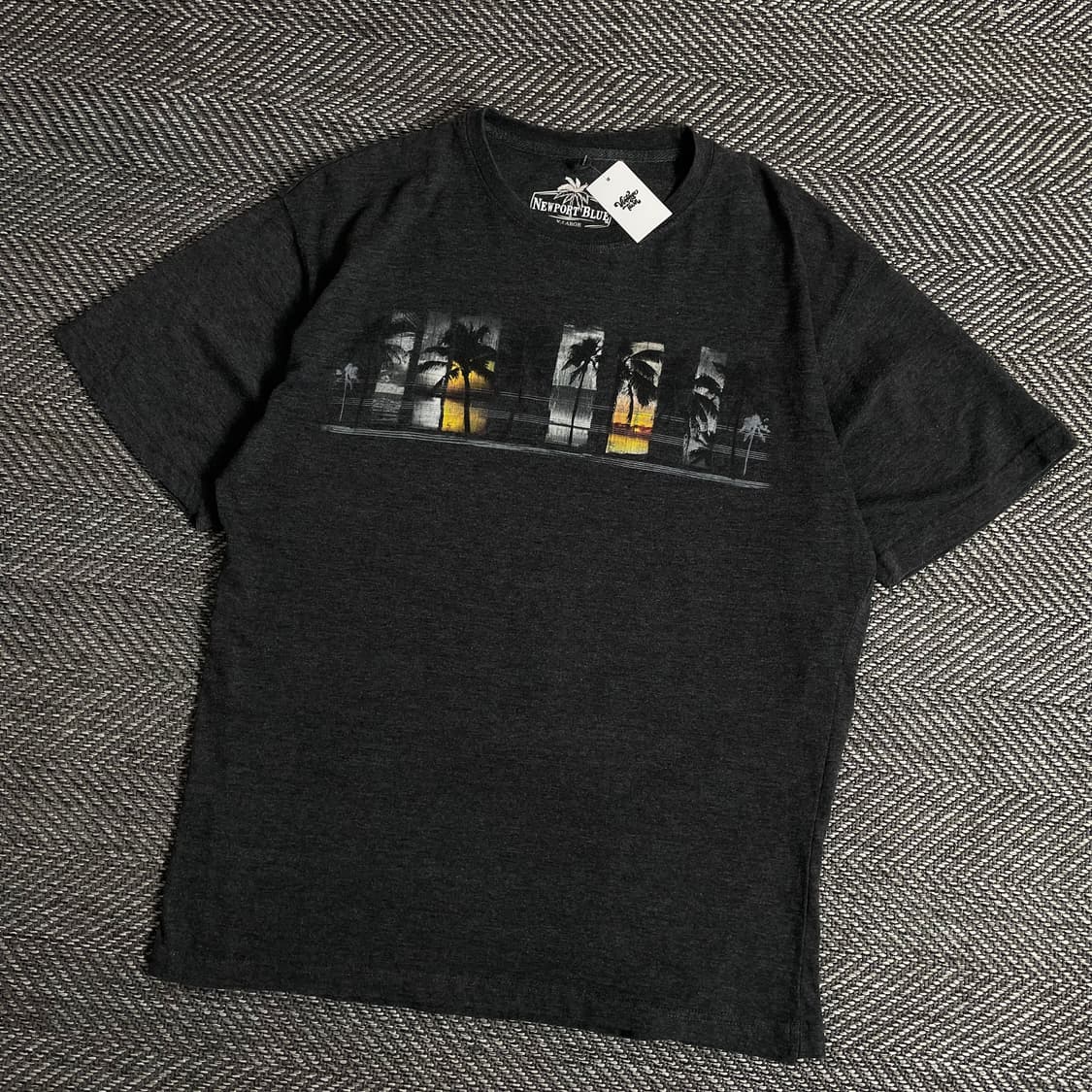 빈티지 팜트리 프린팅 반팔 티셔츠y 2844 상품이미지1