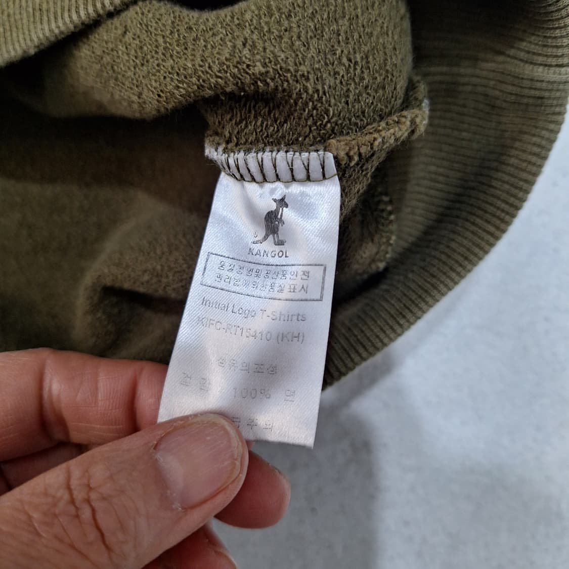 캉골 맨투맨L 상품이미지4