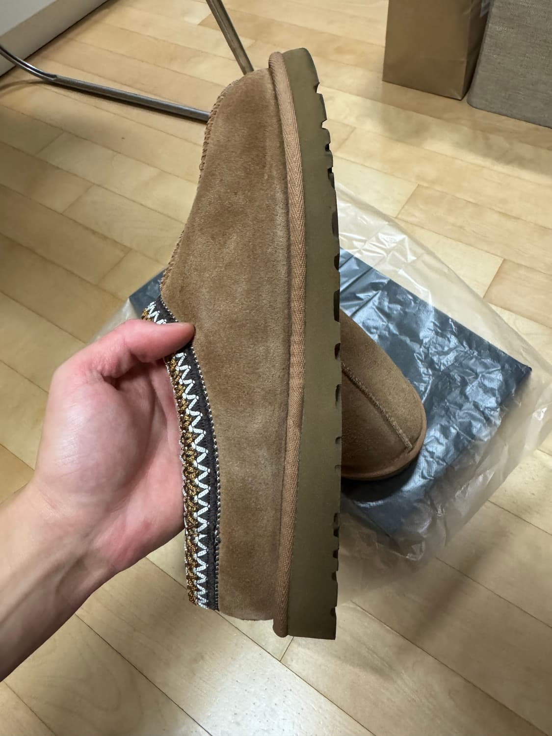 (260)어그 타스만 슬리퍼 체스트넛 상품이미지5